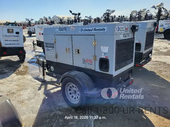 2021 Wacker Neuson G25 T4F Diesel Generator
