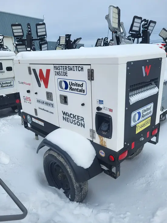 2022 Wacker Neuson G25 T4F Diesel Generator