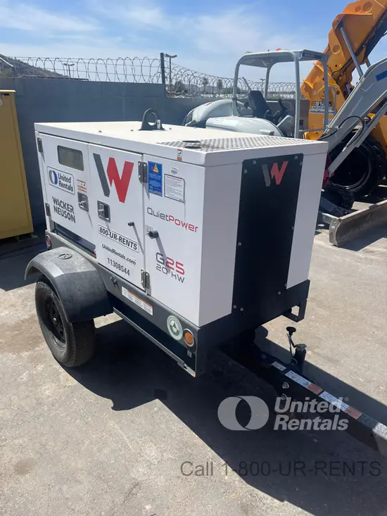 2021 Wacker Neuson G25 T4F Diesel Generator