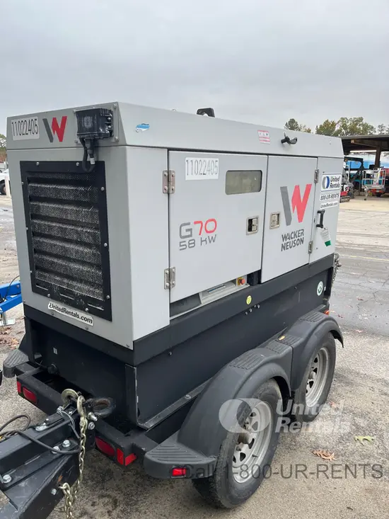 2019 Wacker Neuson G70 T4F Diesel Generator