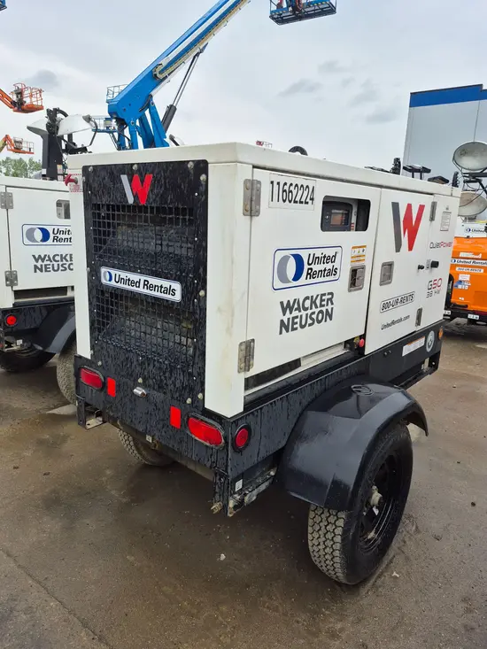 2023 Wacker Neuson G50 T4F 600V Diesel Generator