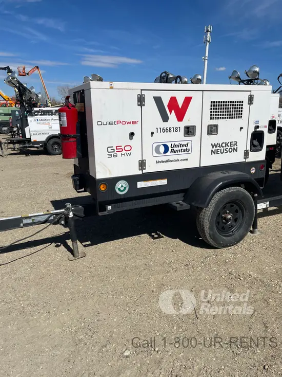2023 Wacker Neuson G50 T4F Diesel Generator
