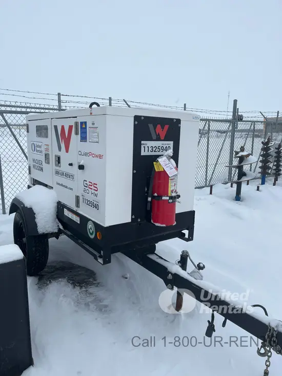 2021 Wacker Neuson G25 T4F Diesel Generator