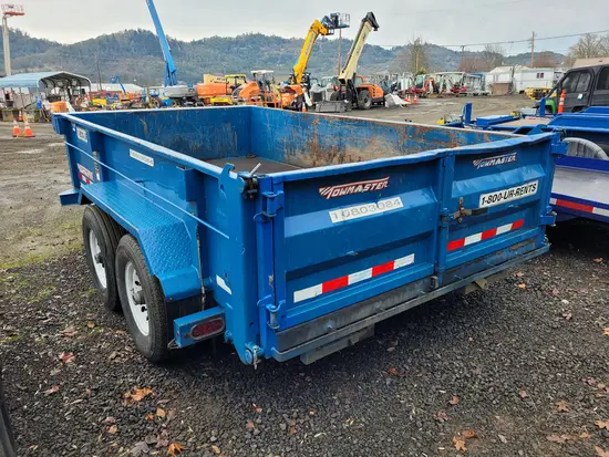 2018 Towmaster T-12HD 12FT GAS Dump Trailer