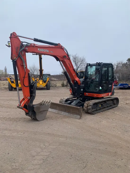 2019 Kubota KX080-4SR3A Mini Excavator