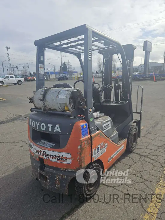 2019 Toyota 8FGU15 Warehouse Forklift