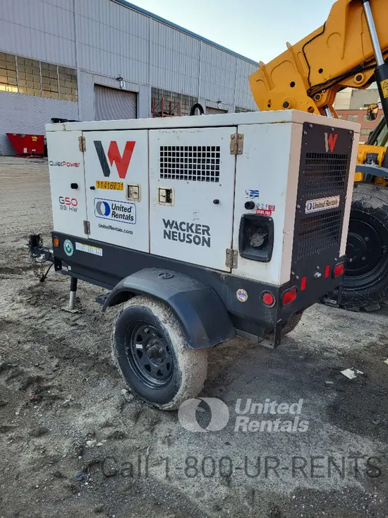 2022 Wacker Neuson G50 T4F Diesel Generator