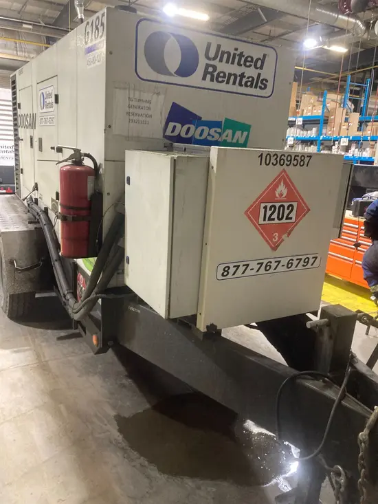 2015 Doosan G185 Diesel Generator