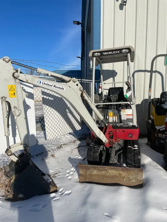 2022 Takeuchi TB216 Mini Excavator