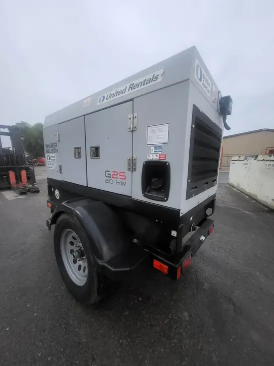 2021 Wacker Neuson G25 T4F Diesel Generator