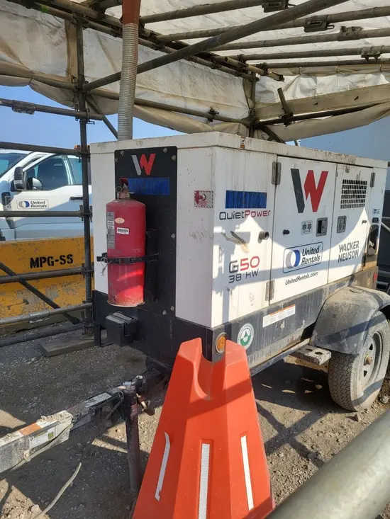 2023 Wacker Neuson G50 T4F Diesel Generator