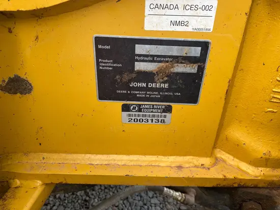 2019 John Deere 50G Mini Excavator