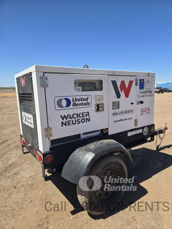 2022 Wacker Neuson G25 T4F Diesel Generator