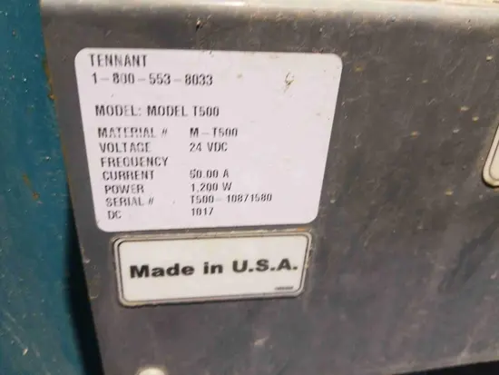 2017 Tennant T500