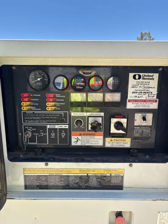 2018 Allmand MP25 Diesel Generator