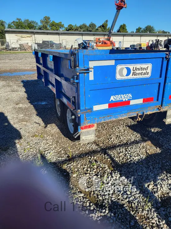 2021 Anderson Trailers LHD7105T Dump Trailer