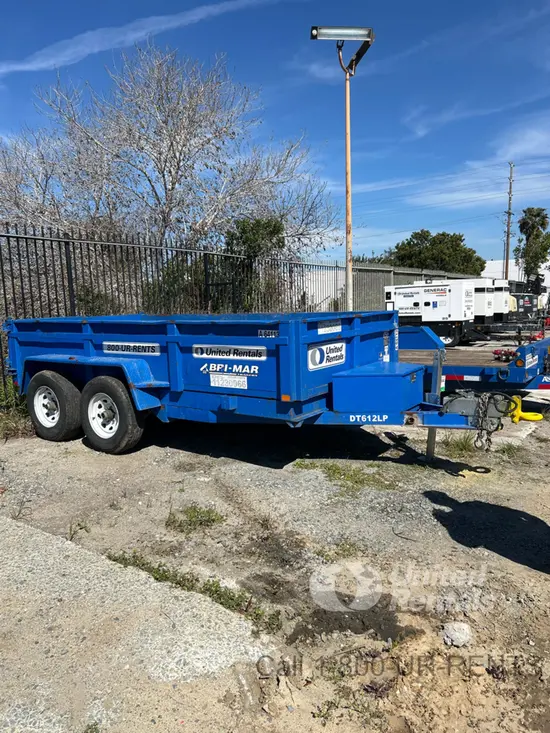 2021 Bri-Mar DT612LP-10-S-UR Dump Trailer