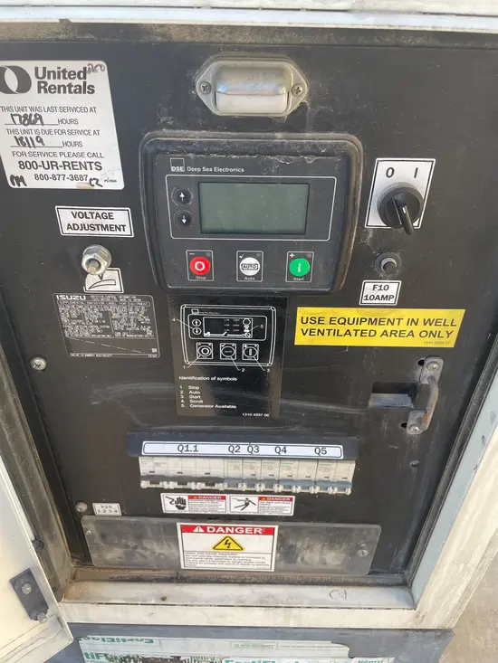 2017 Atlas Copco 45KVNB Diesel Generator