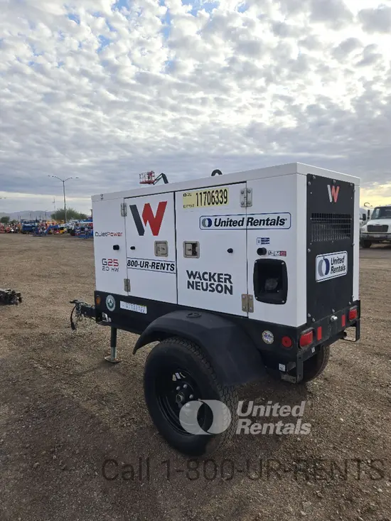 2023 Wacker Neuson G25 T4F Diesel Generator
