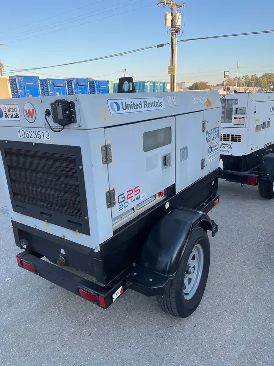 2017 Wacker Neuson G25 T4F Diesel Generator