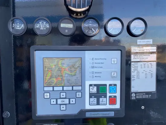 2018 Cummins C70D2RE Diesel Generator