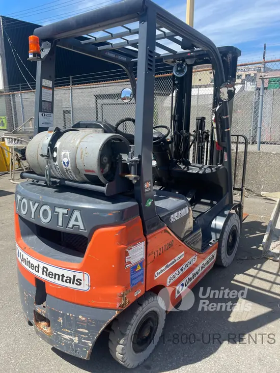 2021 Toyota 8FGU15 Warehouse Forklift