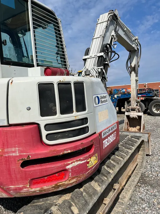 2018 Takeuchi TB280FR Excavator