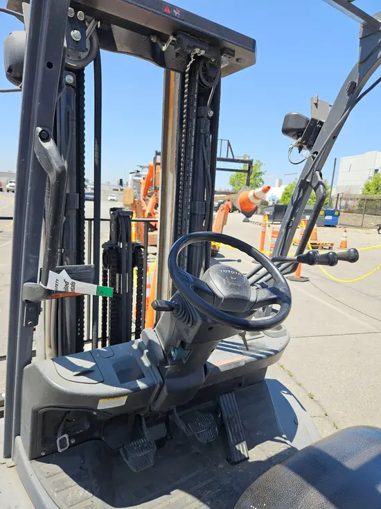 2019 Toyota 8FGU25 Warehouse Forklift