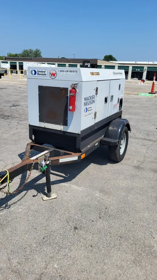 2017 Wacker Neuson G25 T4F Diesel Generator