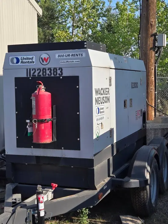 2021 Wacker Neuson G50 600VOLT Diesel Generator