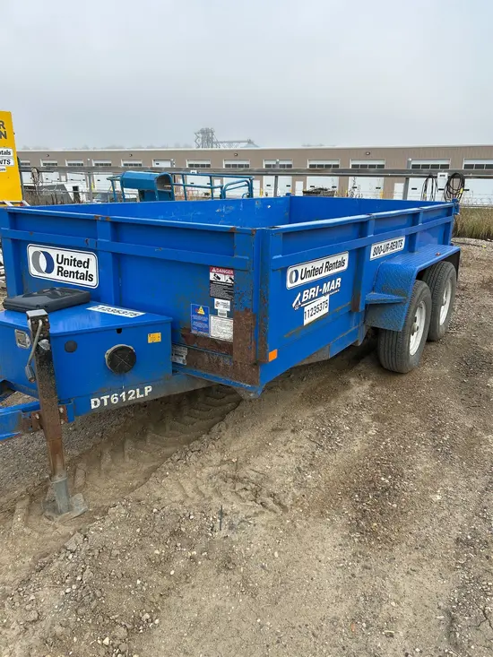 2021 Bri-Mar DT612LP-10-S-UR Dump Trailer