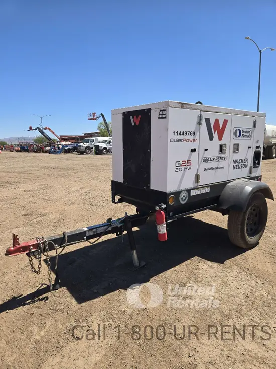 2022 Wacker Neuson G25 T4F Diesel Generator