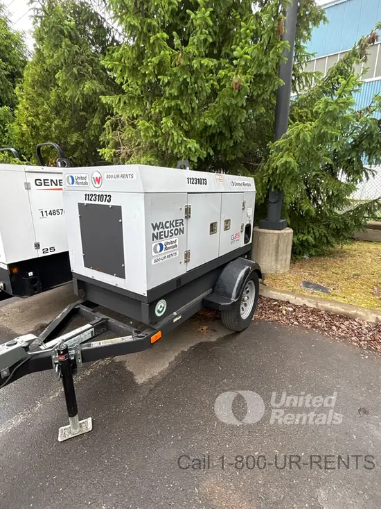 2021 Wacker Neuson G25 T4F Diesel Generator