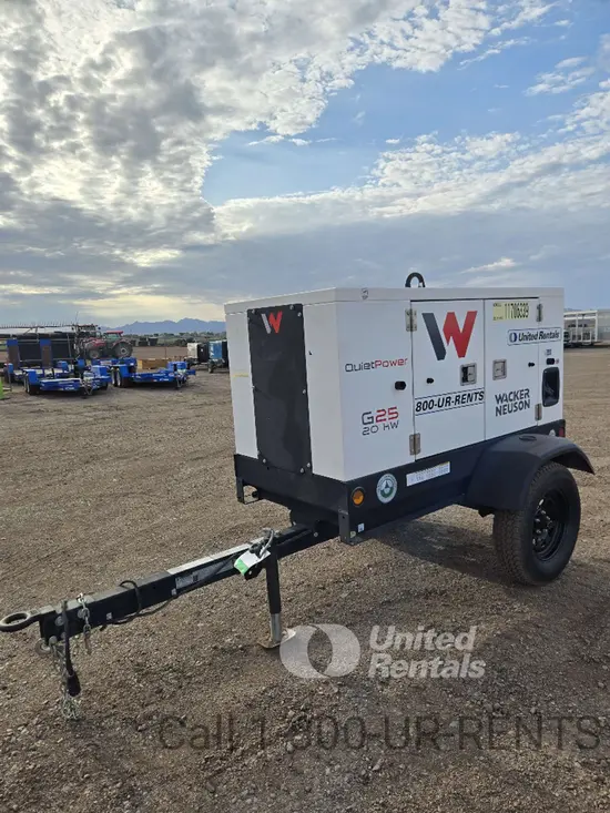 2023 Wacker Neuson G25 T4F Diesel Generator