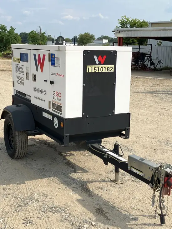 2022 Wacker Neuson G50 T4F Diesel Generator