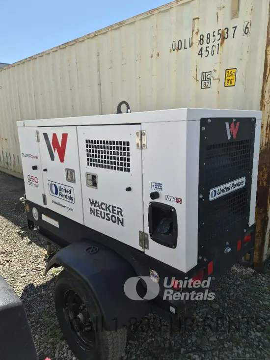 2023 Wacker Neuson G50 T4F Diesel Generator