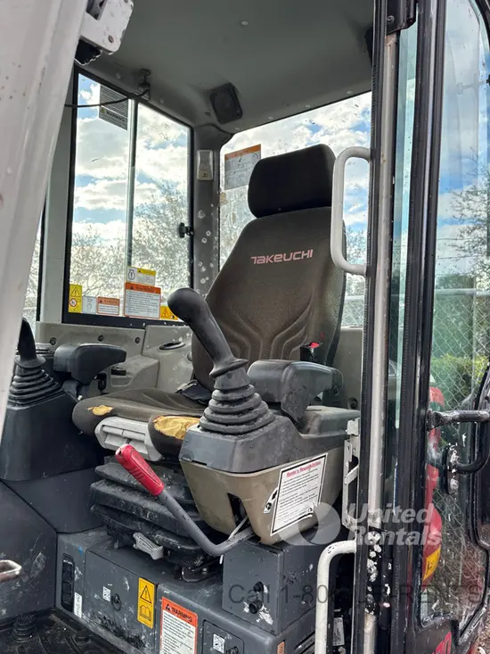 2021 Takeuchi TB370CR Mini Excavator