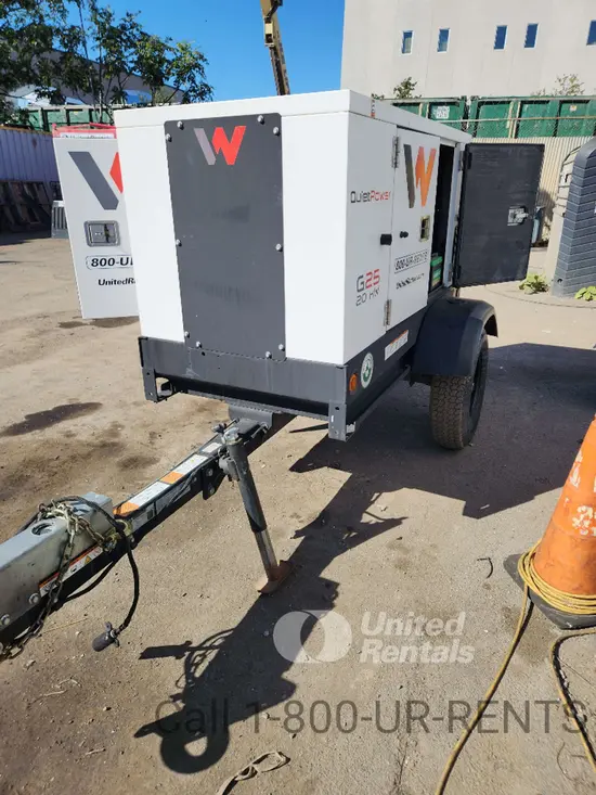 2021 Wacker Neuson G25 T4F Diesel Generator