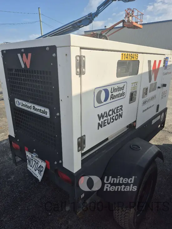 2022 Wacker Neuson G50 T4F Diesel Generator