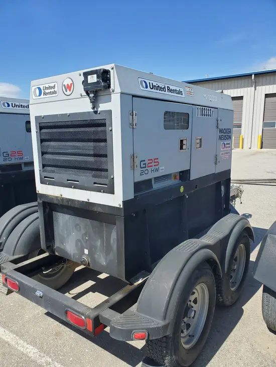 2019 Wacker Neuson G 25 Diesel Generator