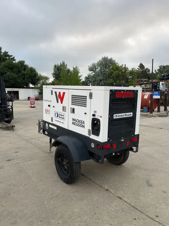 2022 Wacker Neuson G50 T4F Diesel Generator