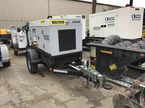 2016 Wacker Neuson G25 T4F Diesel Generator