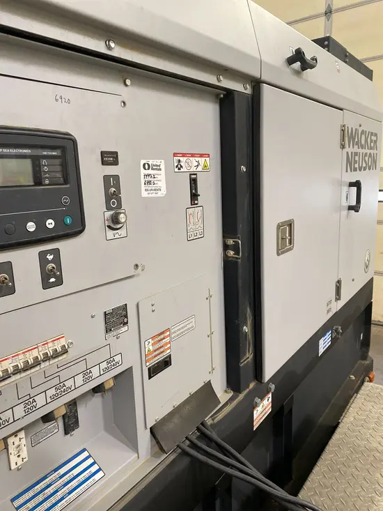 2018 Wacker Neuson G 70 Diesel Generator