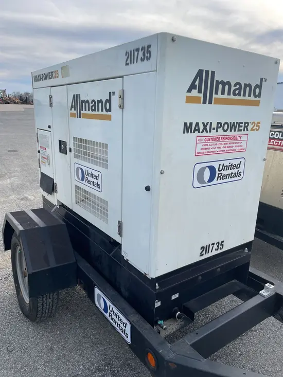 2018 Allmand MP25 Diesel Generator