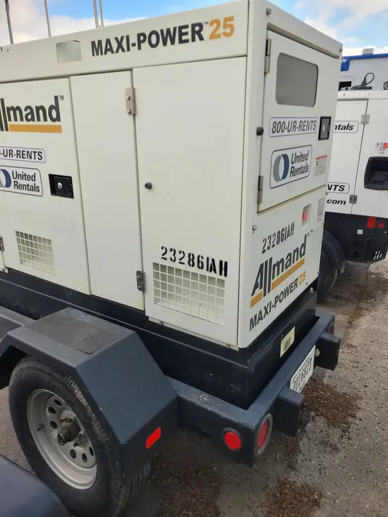 2019 Allmand MP25 Diesel Generator