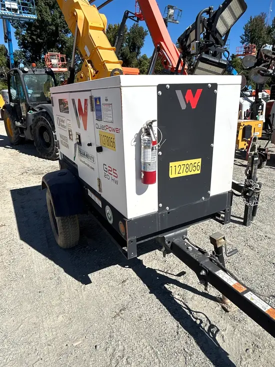 2021 Wacker Neuson G25 T4F Diesel Generator