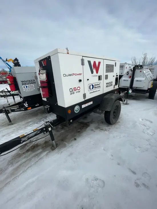 2023 Wacker Neuson G50 T4F Diesel Generator