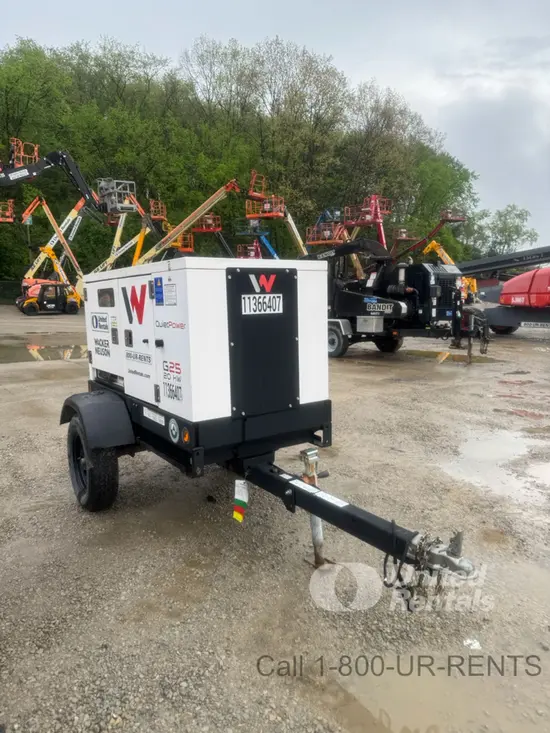 2022 Wacker Neuson G25 T4F Diesel Generator