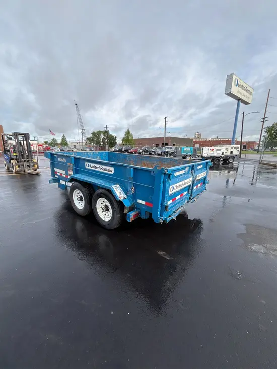 2018 Towmaster T-12HD 12FT GAS Dump Trailer