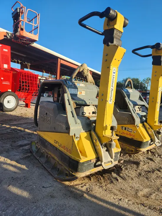 2021 Wacker Neuson DPU6555He Vibratory Plate Compactor
